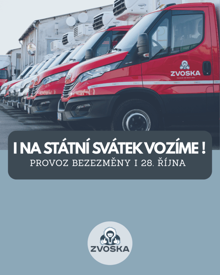 Blog - Provoz o státním svátku 28. října 2025