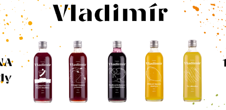 Blog - Nové sirupy Vladimír / 16 příchutí!