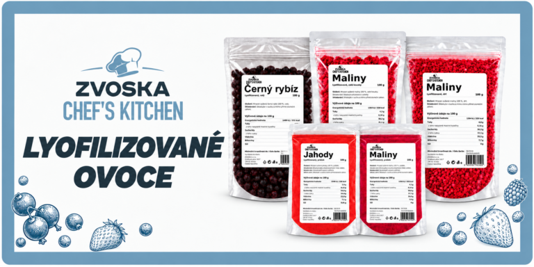 Blog - 🍓Ovocná chuť v hlavní roli: objevte lyofilizované novinky Zvoska Chef’s Kitchen