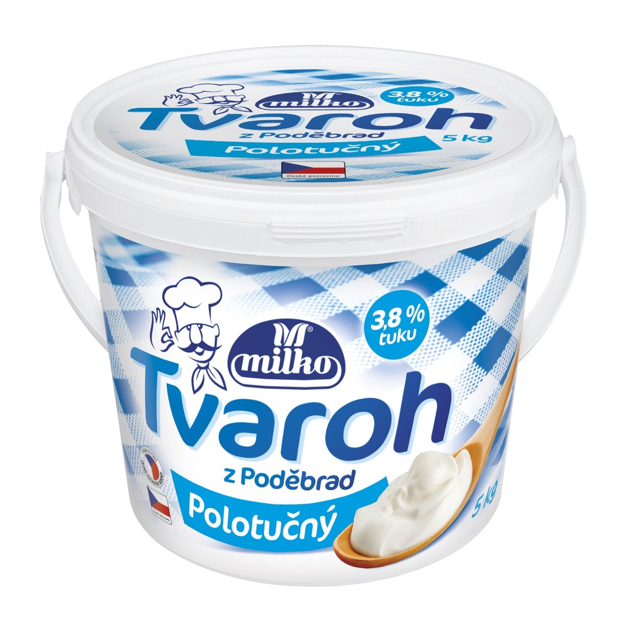 Polotu n Tvaroh 3 8 Tuku 1x5kg Milko ZVOSKA Polotu n Tvaroh 3 8 Tuku 1x5kg Milko ZVOSKA