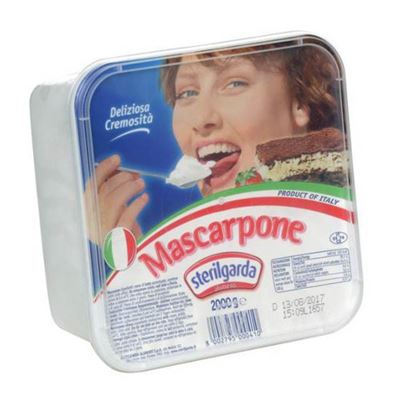 Mascarpone Italské chlazené 1x2kg Sterilgarda