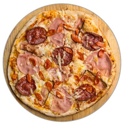 Pizza Salámová mražená 5x500g Giovanni
