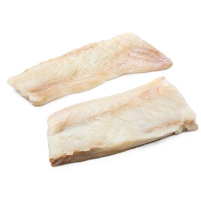Treska tmavá filety bez kůže porce 100-120g MSC mražené 1x5kg Vici