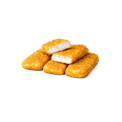 Obalované filé porce se sýrem 110g (Filé De Lux) mražené 1x6kg Frosta