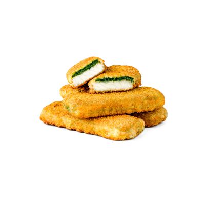 Obalované filé porce se špenátem 110g (Filé De Lux) mražené 1x6kg Frosta