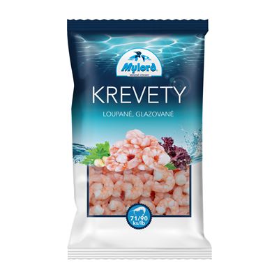 Mylord krevety loupané koktejlové předvařené 71/90 mražené 20x250g