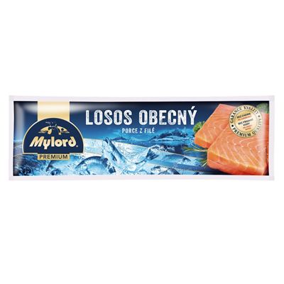 Losos obecný porce mražené 29x300g Mylord Premium