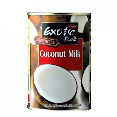 Kokosové mléko plech 1x400ml Exotic Food