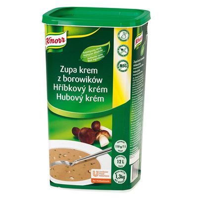 Hříbkový krém polévka sypká 1x1,3kg Knorr