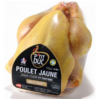 Baby kuřátko žluté krmené kukuříci mražené 20x500g Francie