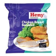 Kuřecí prsní řízky obalované mražené 18x500g Heny