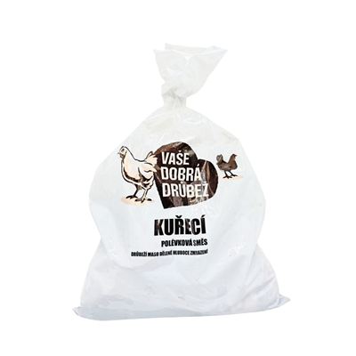 Kuřecí polévková směs CZ 10x1kg mražená Vaše drůbež