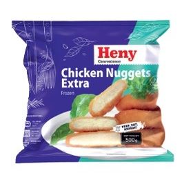 Kuřecí nugety obalované mražené 18x500g Heny