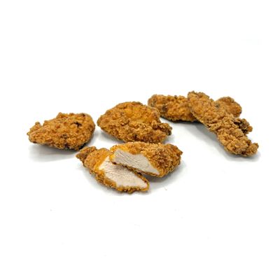Kuřecí stripsy obalované crunchy style mražené 5x1kg Zvoska