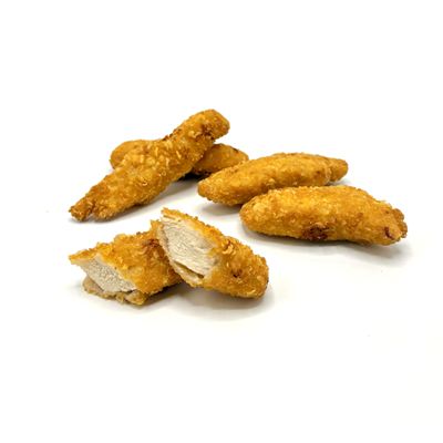 Kuřecí stripsy obalované Premium mražené 5x1kg Zvoska