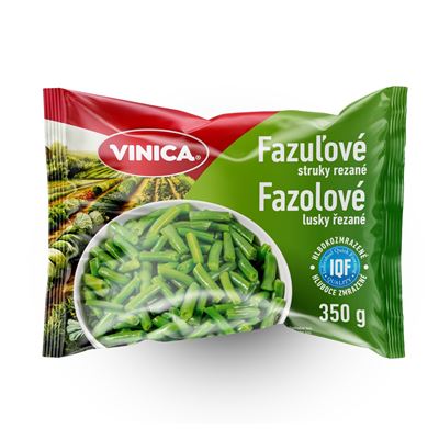 Fazolové lusky řezané mražené 15x350g Vinica