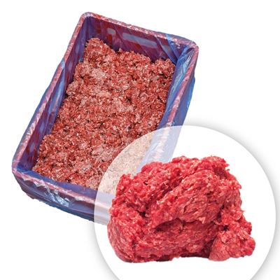 Hovězí mleté maso libovost 90% chlazené přepravka E2 Warish CZ cca 8kg