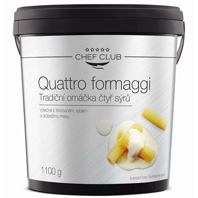 Quattro Formaggi (4 druhy sýrů) omáčka 1x1,1kg Chef Club