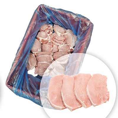 Vepřová kotleta bez kosti - plátky chlazená přepravka E2 CZ cca 10kg