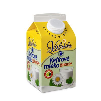 Kefírové mléko nízkotučné 1,1% 1x500g Z Valašska