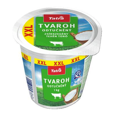Tvaroh měkky odtučněný 0,5% tuku chlazený 1x1kg Tatra