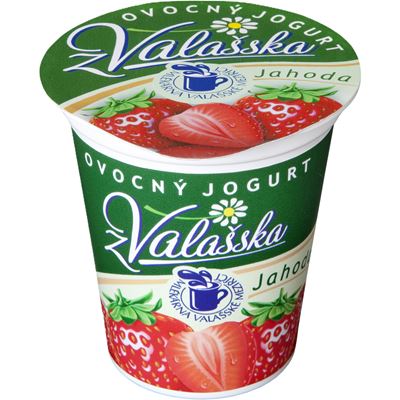 Ovocný jogurt jahoda 2,5% chlazený 20x150g Z Valašska