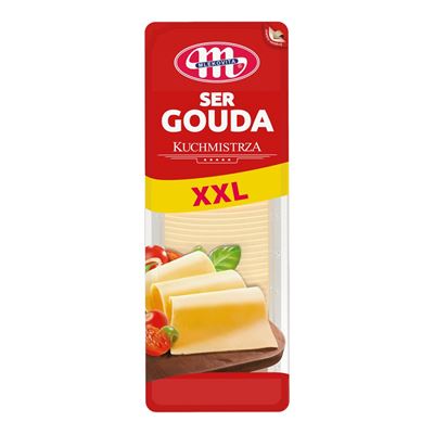 Gouda 48% plátky PL 1x1kg Mlekovita
