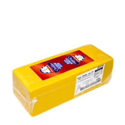 Cheddar oranžový sýr 50% blok chlazený 1xcca2,5kg Ammerländer