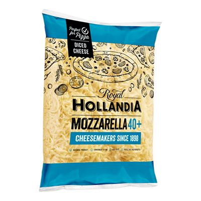 Mozzarela strouhaná Julienne chlazená 1x2kg Royal Hollandia