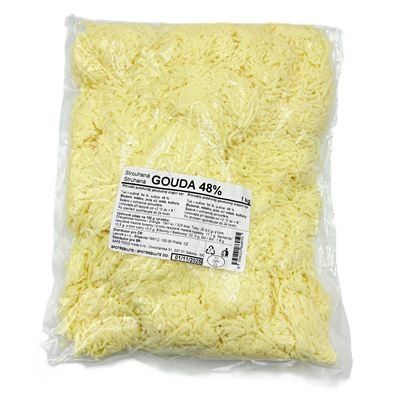 Gouda strouhaná chlazená 1x1kg Němcova selská mlékárna