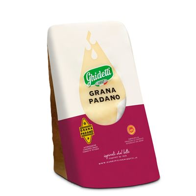 Grana Padano sýr 1/32 výseč DOP chlazený 1xcca 1kg Ghidetti