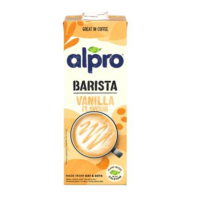Barista Ovesno-sójový nápoj s vanilkovou příchutí 1x1l Alpro