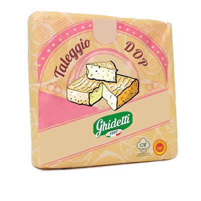 Taleggio DOP plnotučný zrající sýr s omývanou kůrkou chlazený 1xcca 2,2kg Ghidetti