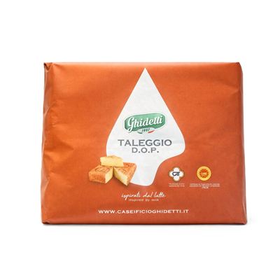 Taleggio DOP plnotučný zrající sýr s omývanou kůrkou chlazený 1xcca 2,2kg Ghidetti