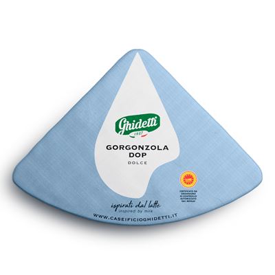 Gorgonzola Cremoso dolce sýr 1/8 DOP chlazená 1xcca 1,5kg Ghidetti