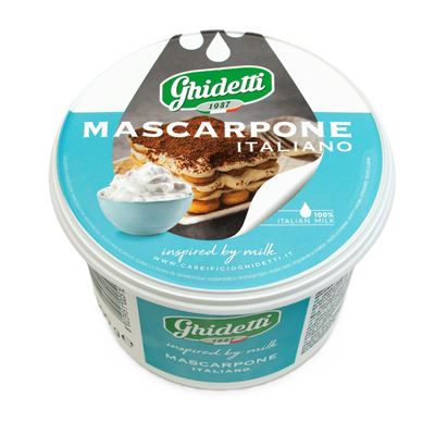 Mascarpone italské chlazené 1x500g Ghidetti