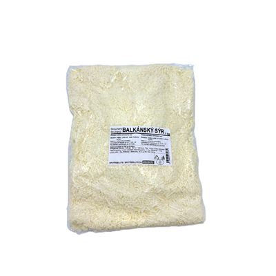 Balkánský sýr strouhaný chlazený 1x1kg