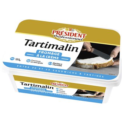 Smetanový sýr Tartimalin chlazený 1x1kg Président