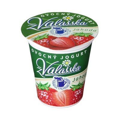 Jogurt ovocný jahoda 2,5% chlazený 20x150g Z Valašska