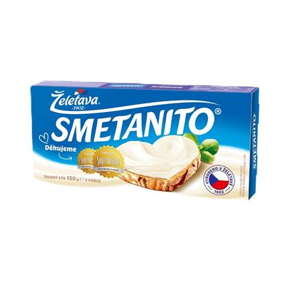 Smetanito tavený sýr smetanový 3D chlazený 36x150g