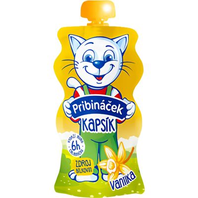 Pribináček kapsík vanilka 10x70g (CHL)