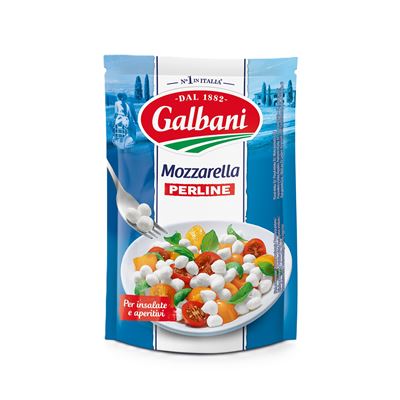 Mozzarella Perline v nálevu chlazená 10x150g Galbani