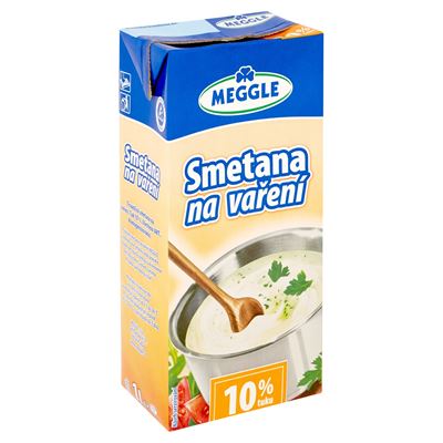 Smetana na vaření 10% 1x1l Meggle