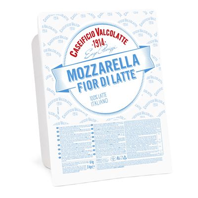 Mozzarella bochánek v nálevu chlazená 10x100g Valcolatte