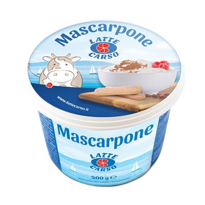 Mascarpone italské premium 42% chlazené 1x500g Carso