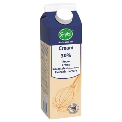 Smetana Professional na vaření a šlehání 30% chlazená 12x1L Campina