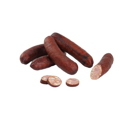 Klobása z udírny chlazená 1xcca 1,5kg Řeznictví H+H