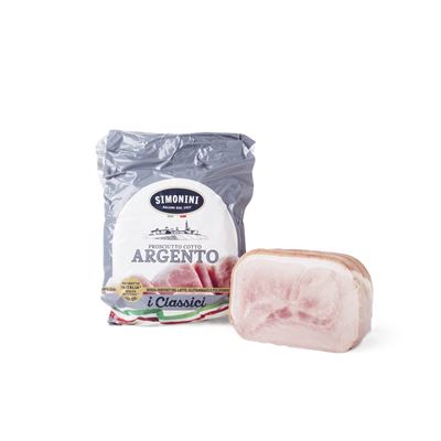 Italská dušená šunka Prosciutto Crudo Argento 69% cca 9kg Simonini