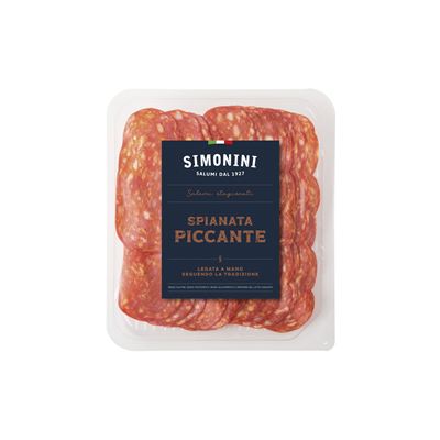 Salame Spinata picante plátky chlazené 1x500g Simonini