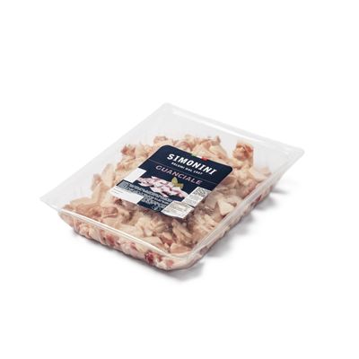 Guancialle al pepe slanina kostičky chlazené 1x500g Simonini